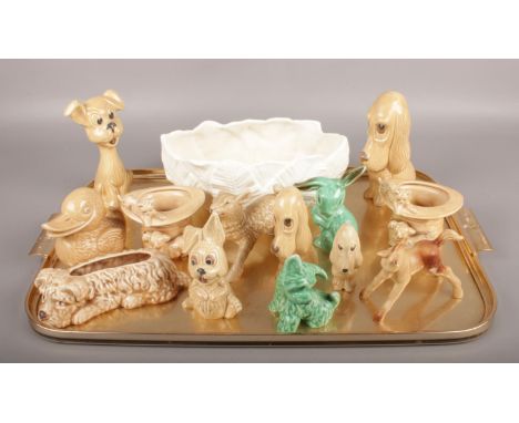 A tray of Sylvac ceramics.  