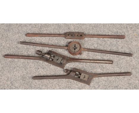 A collection of vintage engineering tools. Includes Lal Ltd. etc.  