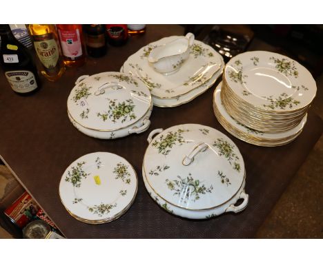 A collection of Royal Worcester "Clementine" pattern dinnerware 