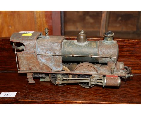 A model steam train