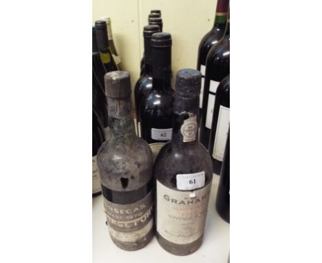 A bottle of Fonseca's vintage port, 1970, and a bottle of Graham's Malvedos vintage port, 1979 (2)
Specialist delivery of win