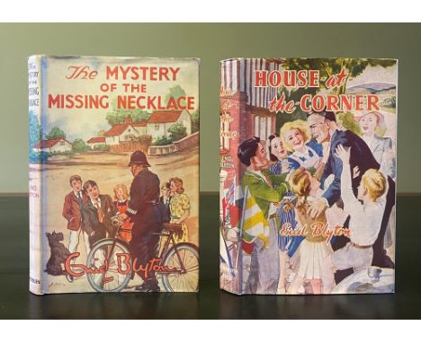 BLYTON, (Enid). The Mystery of the Missing Necklace, first edition, 8vo, publisher's cream cloth with unclipped dust-jacket (