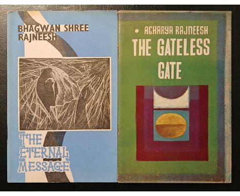 Bhagwan Shree Rajneesh collection, including: The Diamond Sutra, First ed., unclipped d.j., Poona: Rajneesh Foundation, March