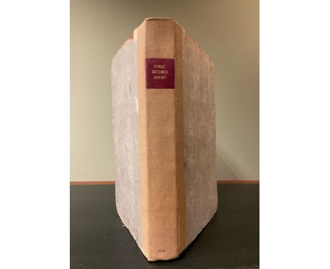 Public Records of the Kingdom - 1800. Reports from the Select Committee.&nbsp;Ordered by the House of Commons to be printed 4