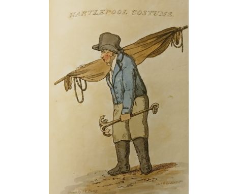 KNIGHT, Sir Cuthbert Sharp. A History of Hartlepool, First ed., sympathetically rebound in half-calf, 18 engravings - 4 being