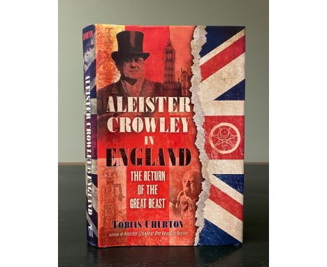 CHURTON, Tobias. Aleister Crowley in England: The Return of the Great Beast, first edition, first printing, tipped-in Atlanti