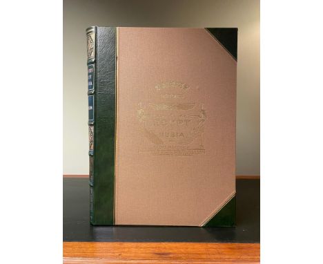 ROBERTS, David. Sketches in Egypt &amp; Nubia, facsimile, limited edition numbered 722/1000, commentary by Dr. Hans D. Schnei
