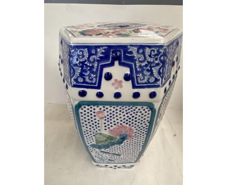 Modern decorative Chinese style ceramic garden seat 