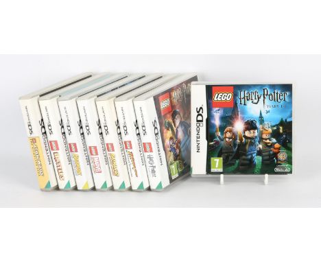 Nintendo DS LEGO bundle (PAL) Includes: Star Wars - The Complete Saga, Batman - The Video Game, Batman 2: DC Super Heroes, Ma