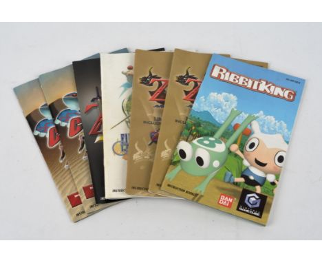 Nintendo GameCube Nintendo Classics Games Manual bundle Includes: Pokémon Colosseum (x2), Ribbit King, The Legend of Zelda Co