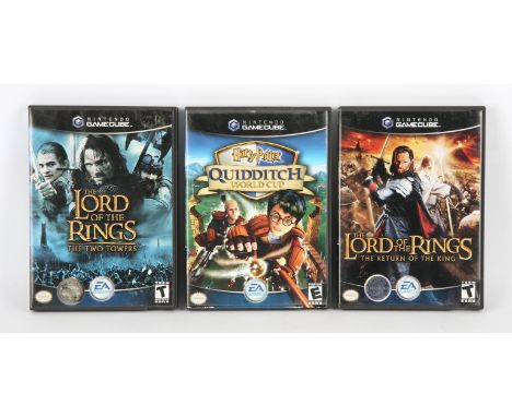 Gamecube Lord of the rings 2024 GameCube Bundle Cases & Guides Only (No Games)