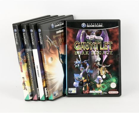 Nintendo GameCube Fantasy/RPG bundle (PAL) Includes: Gauntlet: Dark Legacy, Goblin Commander, The Hobbit, Baldur's Gate Dark 