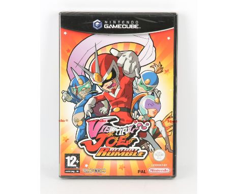 Nintendo GameCube Viewtiful Joe Red Hot Rumble (PAL) factory sealed game with red strip Nintendo seal Item is brand new, has 