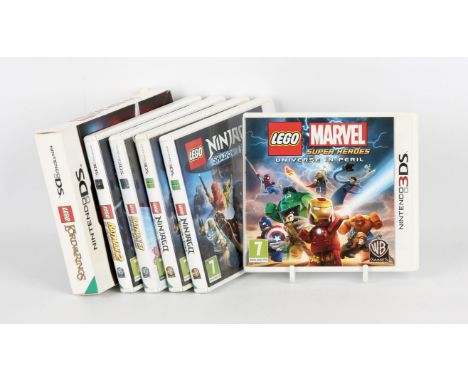 Nintendo 3DS LEGO bundle (PAL) Includes: LEGO Batman 3 Beyond Gotham (factory sealed), LEGO Batman 2: DC Super Heroes, Lord o
