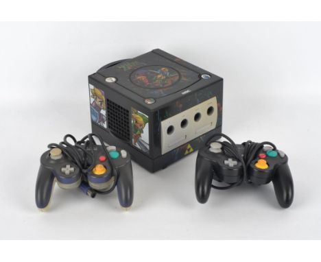 Nintendo GameCube Console bundle Includes: Metroid Prime Limited Edition Console (DOL-001-EUR) w/Black Controller (DOL-003) a
