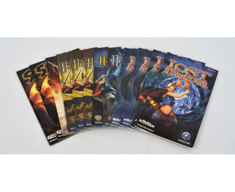 Nintendo GameCube Fantasy Games Manual bundle Includes: Lost Kingdoms (x2), Lost Kingdoms II (x2), Spawn Armageddon (x2), Bal