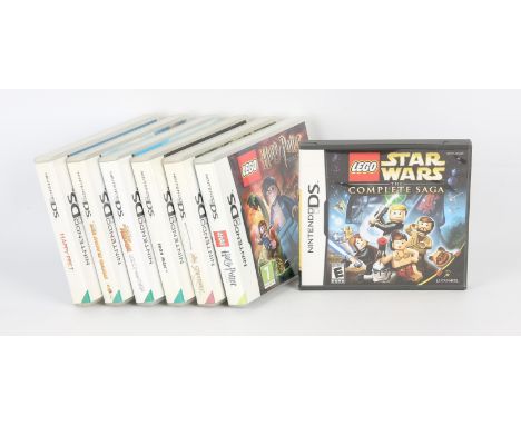 Nintendo DS Movie Tie-in bundle Includes: Iron Man - The Official Video Games, LEGO Star Wars - The Complete Saga (NTSC), The
