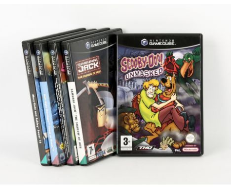 Nintendo GameCube TV Show Tie-in bundle (PAL) Includes: Samurai Jack: The Shadow of Aku, Mary-Kate and Ashley Sweet 16, Scoob