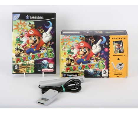Nintendo GameCube Mario Party 6 'Big Box' game (PAL) Item is complete, boxed and in great condition 