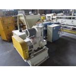 (2005) 3” 30:1 L/D air cooled Brampton extruder with heat panel and 75 Hp AC drive