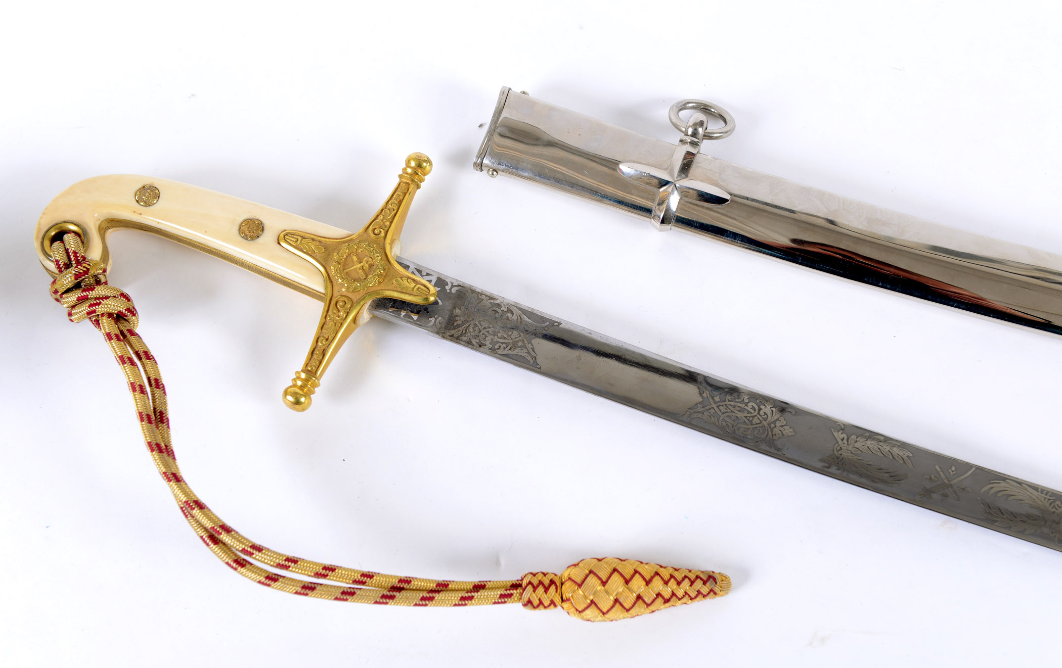 A MAMELUKE SWORD. An exceptional General Officers Mameluke sword