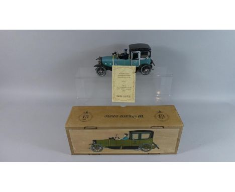 A Boxed Spanish Tin-Plate Clockwork Limited Edition (1215/5000) of a 1920's Automobile. 