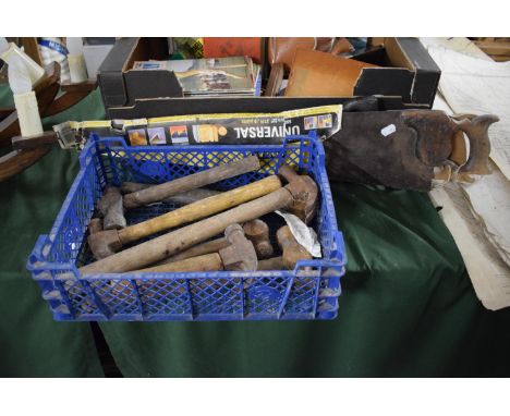 A Box of Vintage Tools 
