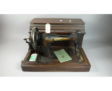 A Manual Singer Sewing Machine 