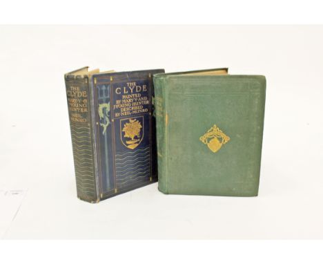 STRANG, JOHN, GLASGOW AND ITS CLUBSthird edition, cloth, 1864; also The Clyde by Neil Munro, first edition (2)