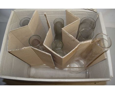 Box of oil lamp chimneys