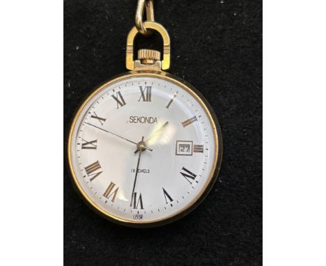 Sekonda 19 jewels hot sale pocket watch price