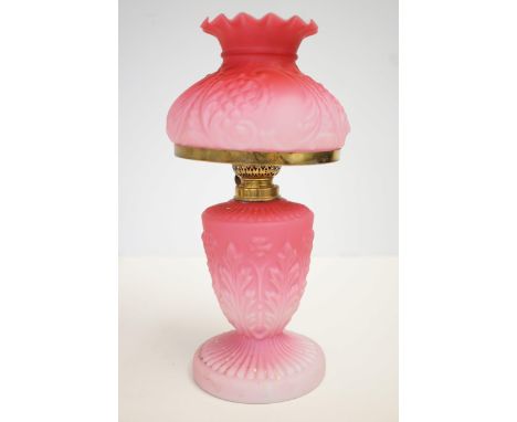 Early victorian oil lamp 