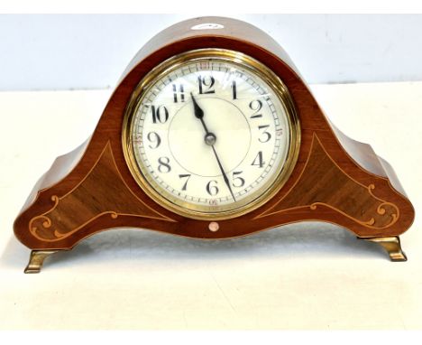 French inlaid mantle clock 