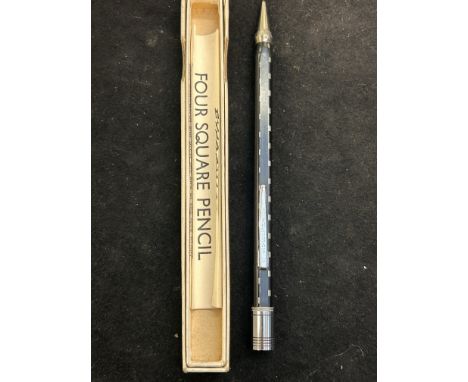 Vintage Eversharpe 4 square pencil with original box & trade label 