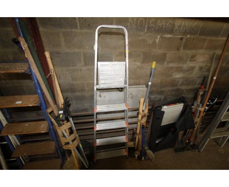 A light weight set of Titan aluminium folding steps