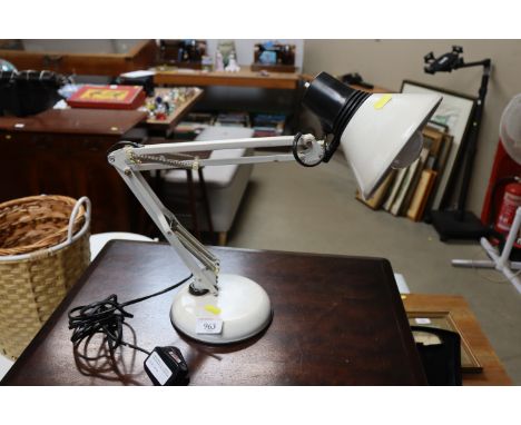 An Angle Poise type table lamp