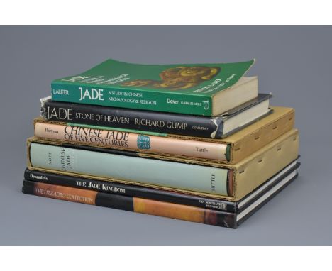 Books: Six reference books and literature on Chinese Jades. Titles1. The Lizzadro Collection, Chinese Jade and other Hard Sto