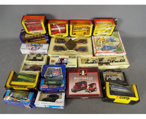 Lledo, Corgi, Bburago - 20 boxed diecast model vehicles in various scales. Lot includes Corgi 488 Routemaster Bus 'Barratt'; 