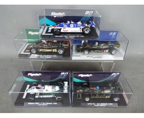 Flyslot - 5 x Grand Prix cars, 3 x Lotus 78 and 2 x Williams FW07 models. # 058105, # 058301, # 058103, # 055106, # 055303. I