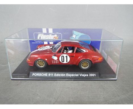 Flyslot - A limited edition Porsche 911 2001 Viajes model. # 036301. This car is number 236 of only 250 produced and appears 