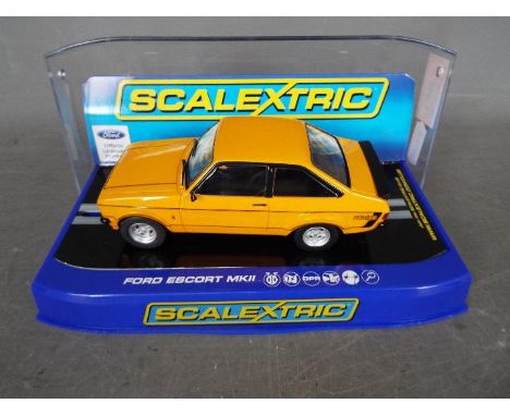 Scalextric - Limited edition Ford Escort Mexico MkII in Signal Orange. # C3426. This is number 210 of only 1000 produced. The