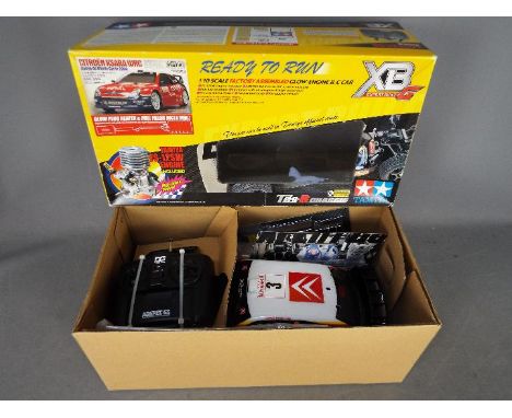 Tamiya - A boxed 1:10 scale Tamiya Citroen Xsara WRC 'Rally de Monte Carlo 2004'  Factory Assembled Glow Engine R/C model car