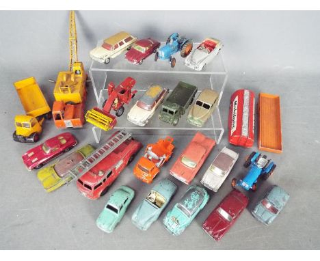 Dinky Toys, Corgi Toys, Budgie, Matchbox,Other - A collection of over 20 diecast model vehicles. Lot includes Dinky Toys Jagu