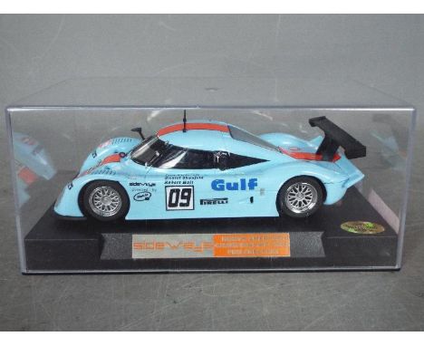 Sideways - Limited edition Riley Mk XX race car in Gulf livery, its one of only 50 made for the  2009 North American Champion