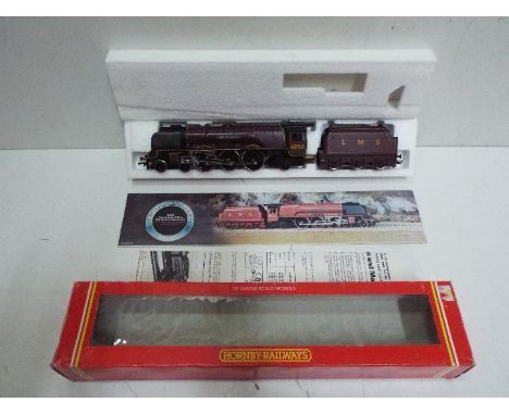 Hornby - A boxed Hornby 4-6-2 Coronation Class Steam Locomotive and Tender Op.No.632  'Duchess of Montrose' in LMS maroon liv