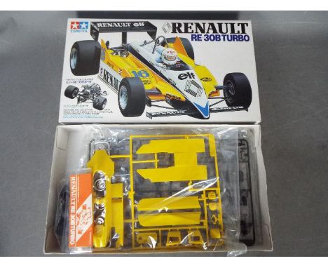 Tamiya - A boxed vintage 1984 Tamiya 1:20 scale 'Grand Prix Collection Series' '#18 Renault RE 30B Turbo plastic model kit. T