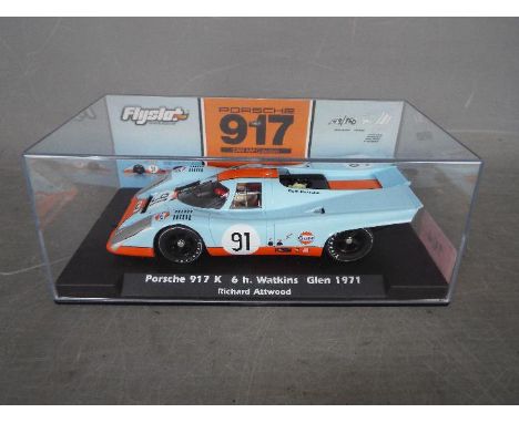 Flyslot - A limited edition Porsche 917K in Gulf livery from Watkins Glen 1971, this is number 149 of only 750 made and appea