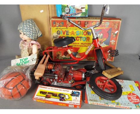 Thomas Salter, Roddy, Chad Valley, Lone Star, Others - A collection of vintage children's toys and games. Lot includes a Chad