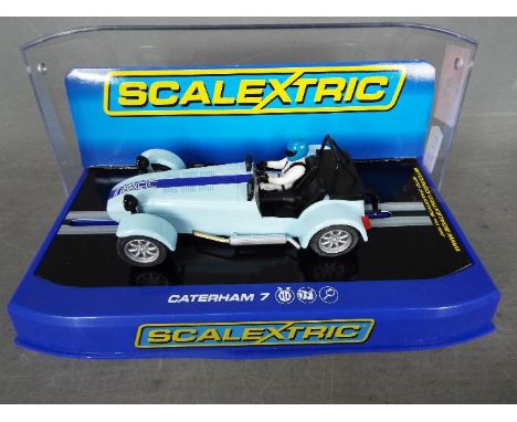 Scalextric - NSCC - Limited edition Caterham 7 NSCC 2013 car. # C3439. This was made exclusively for the National Scalextric 