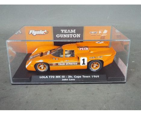 Flyslot - A limited edition Lola T70 MkIII in Team Gunston livery. # 004301B. This car is number 52 of only 100 produced and 